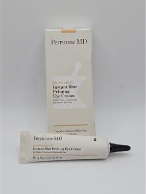 Perricone MD No Makeup Instant Blur Priming Eye Cream 15ml 0.5oz NIB New